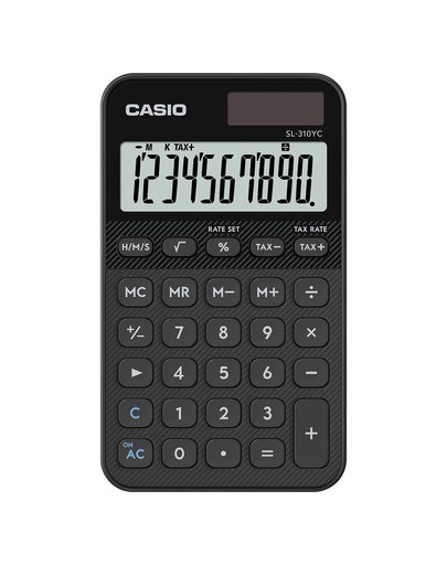 [SL-310YC-BK] SL-310YC calculadora Bolsillo Calculadora básica Negro