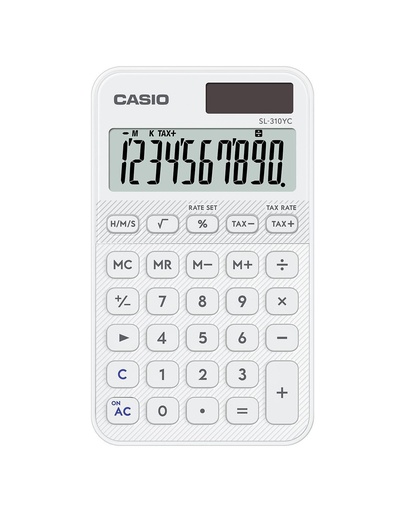 [SL-310YC-WE] SL-310YC calculadora Bolsillo Calculadora básica Blanco