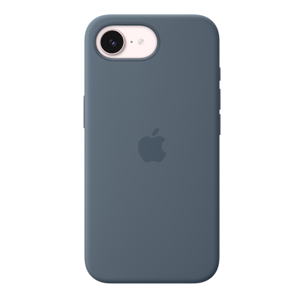 Funda de silicona con MagSafe para el iPhone 17e - Azul náutico