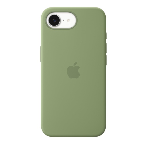 [MHWF4ZM/A] Funda de silicona con MagSafe para el iPhone 17e - Musgo claro