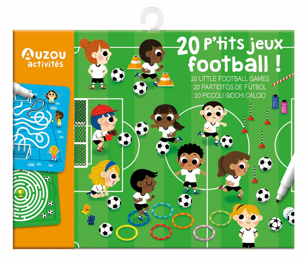 20 partiditos de fútbol. Mi estuche de juegos