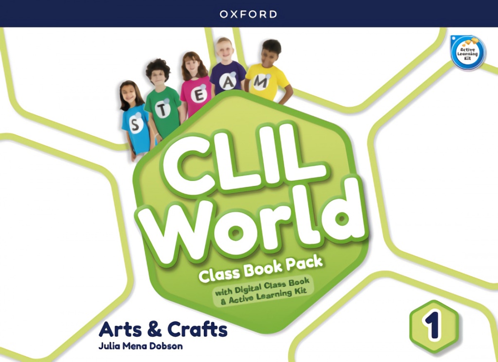 ARTS &amp;CRAFTS 1 COURSEBOOK. CLIL WORLD 2022