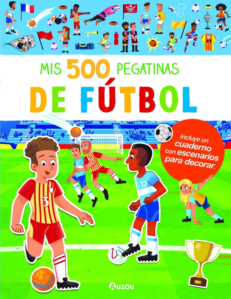 Mis 500 pegatinas de fútbol.