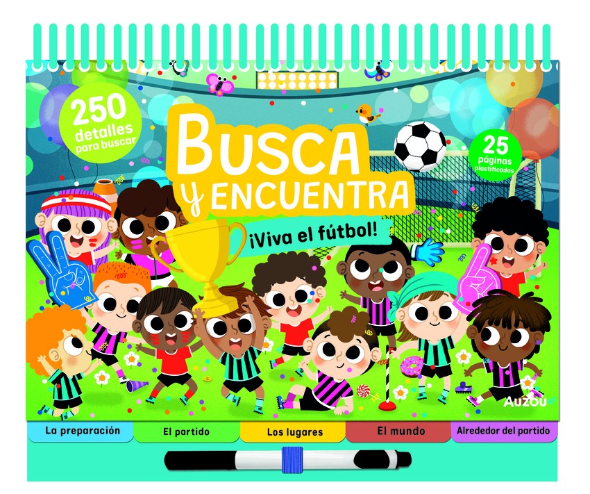 Espiral. Busca y encuentra viva el fútbol