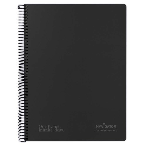CUAD NAVIGATOR A4 80H 80GR 4X4 NEGRO
