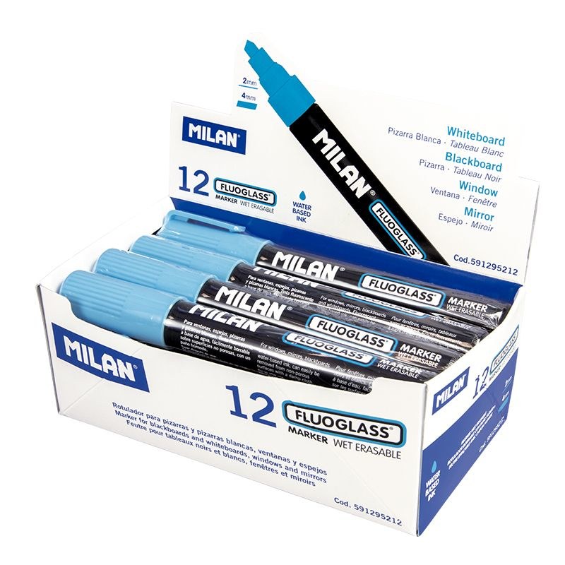 591295212 marcador 12 pieza(s) Azul