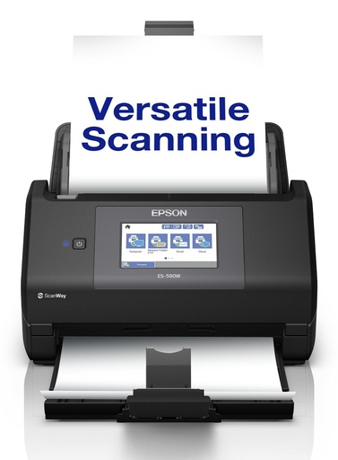 [B11B288401] WorkForce ES-590W Escáner alimentado con hojas 600 x 600 DPI A4 Negro
