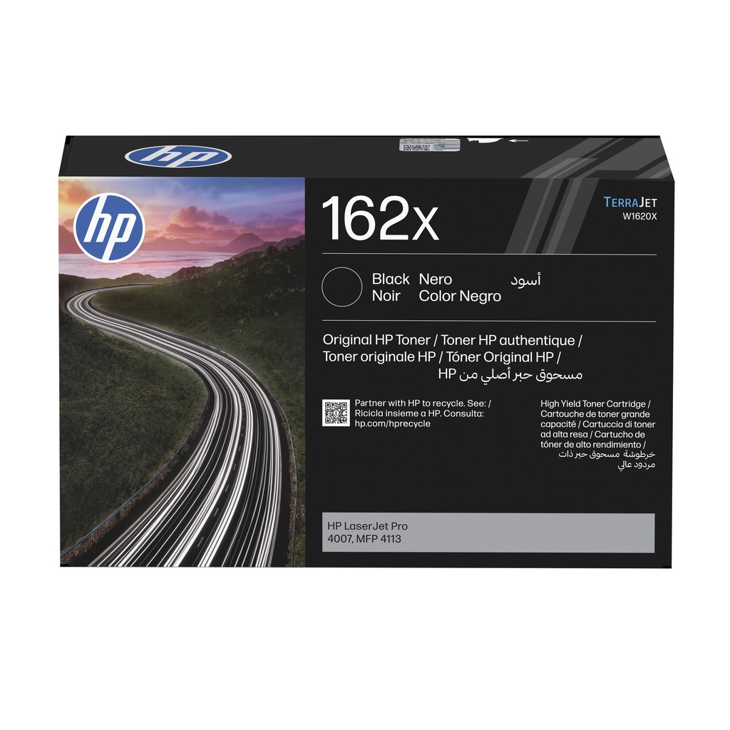 Cartucho de tóner 162X LaserJet negro