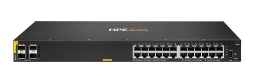 [JL677A] Aruba Networking CX 6100 24G Class4 PoE 4SFP+ 370W Switch