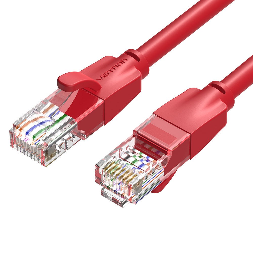 IBERF cable de red Rojo 1 m Cat6 U/UTP (UTP)