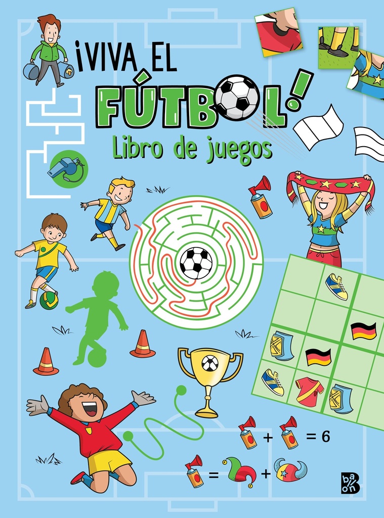 ¡VIVA EL FÚTBOL! LIBRO DE JUEGOS