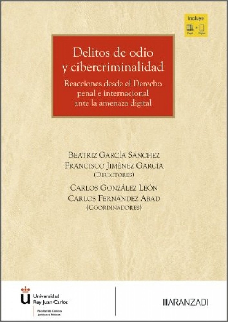 Delitos de odio y cibercriminalidad
