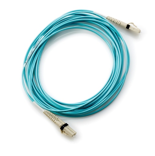 [AJ835A] LC to LC Multi-mode OM3 2-Fiber 2.0m 1-Pack Fiber Optic Cable