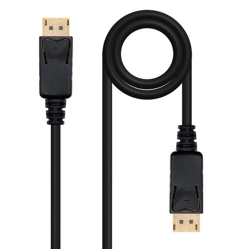 [10.15.2300] Cable DisplayPort, DP/M - DP/M, Negro, 0.5 m