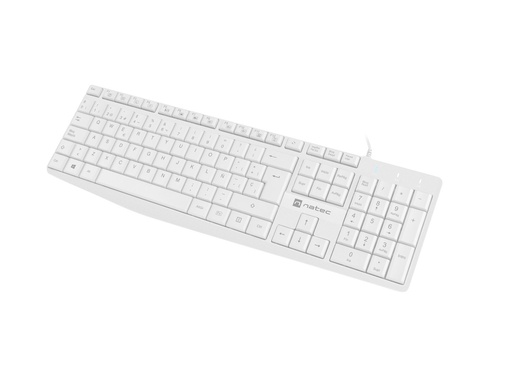 [NKL-1949] NKL-1949 teclado Universal USB QWERTY Español Blanco