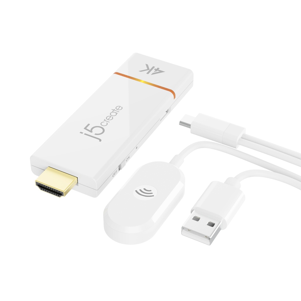 [JVAW76-N] JVAW76-N Adaptador de pantalla inalámbrico ScreenCast 4K HDMI