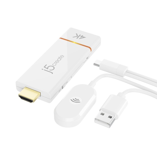 [JVAW76-N] JVAW76-N Adaptador de pantalla inalámbrico ScreenCast 4K HDMI