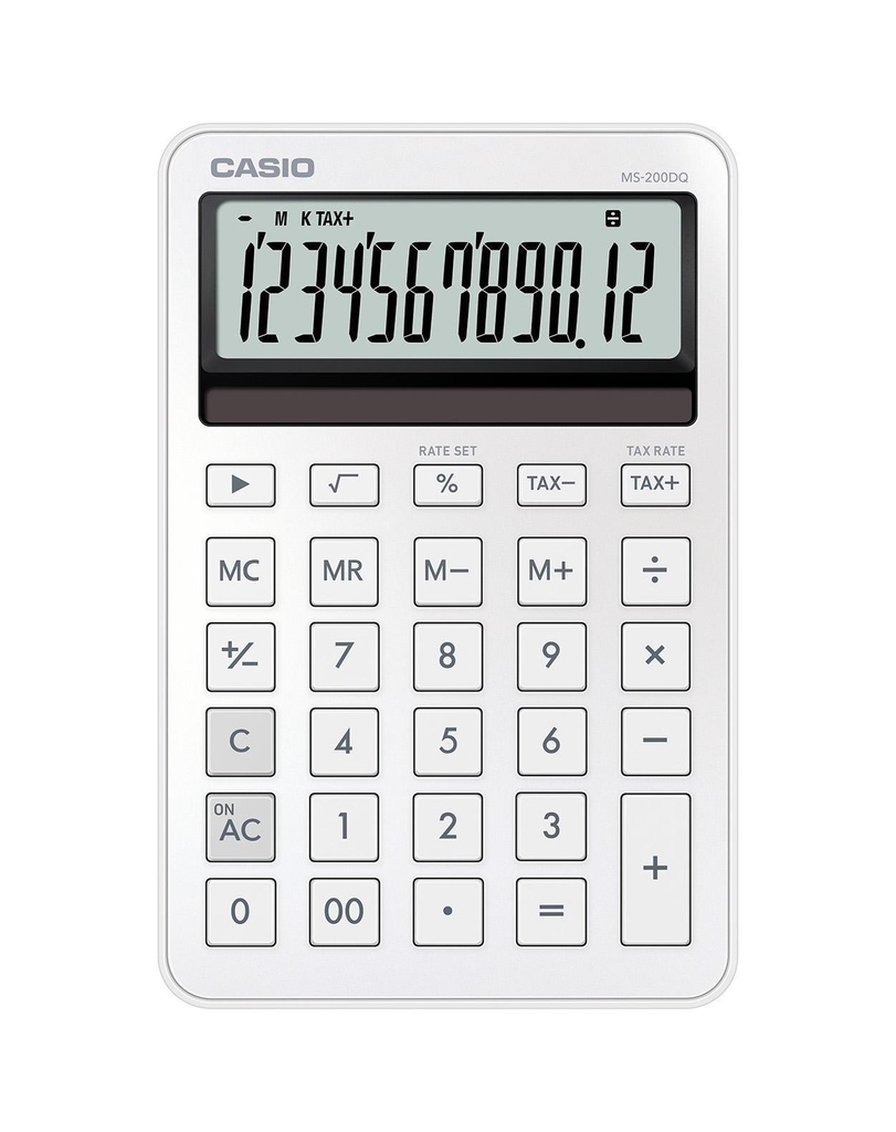 MS-200DQ calculadora Escritorio Calculadora básica Blanco