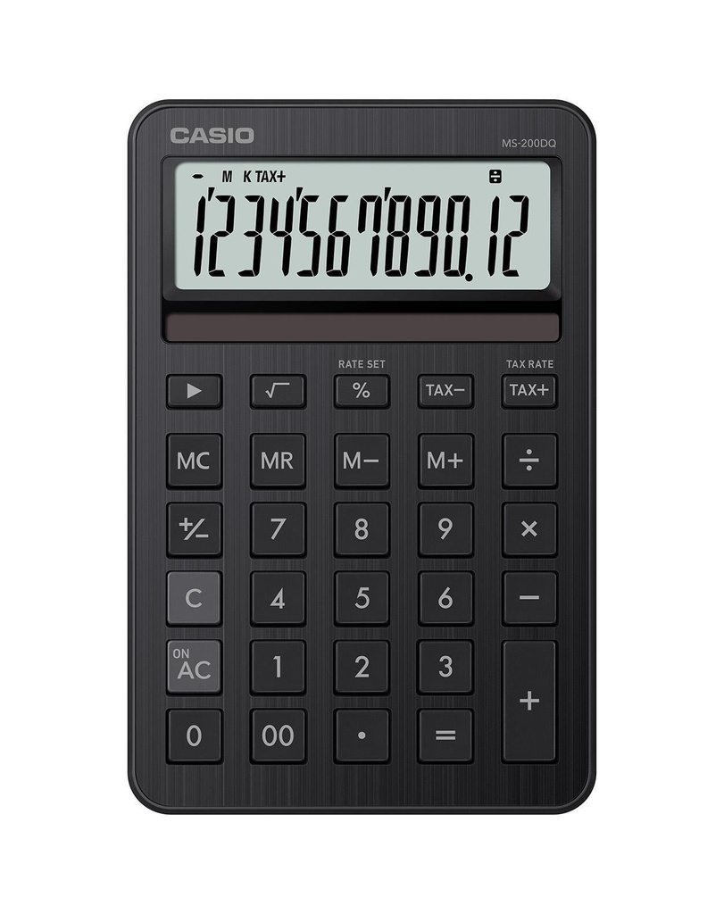 MS-200DQ calculadora Escritorio Calculadora básica Negro
