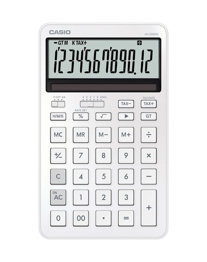 [JW-200DQ-WE] JW-200DQ calculadora Escritorio Calculadora básica Blanco
