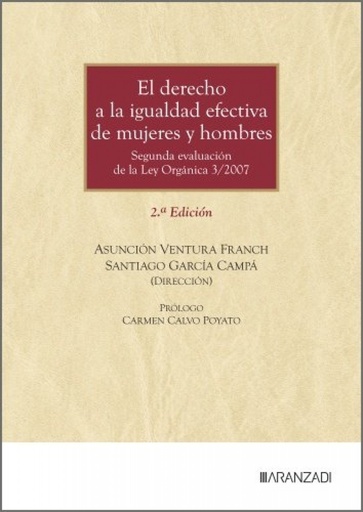 El derecho a la igualdad efectiva de mujeres y hombres