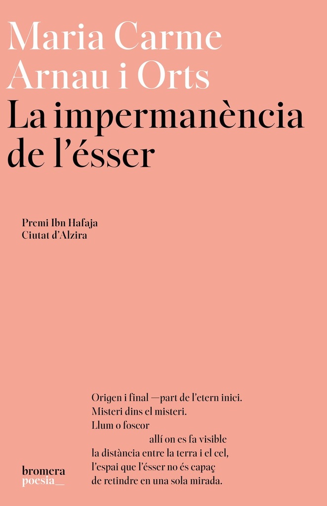 La impermanència de l'ésser