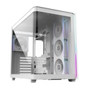 M580-WP Plus Carcasa Midi Tower mITX, mATX Blanco ARGB