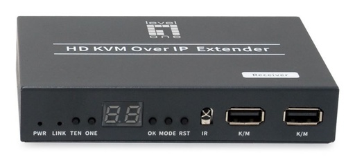 [HVE-6701R] HVE-6701R extensor audio/video Receptor AV Negro