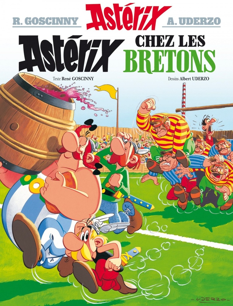 8.ASTERIX CHEZ LES BRETONS (FRANCES)