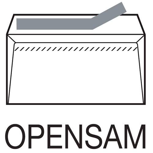 [664915] PAQUETES DE 10 SOBRES OPEN TAMAÑO 115X225  90 GRS. SAM 664915