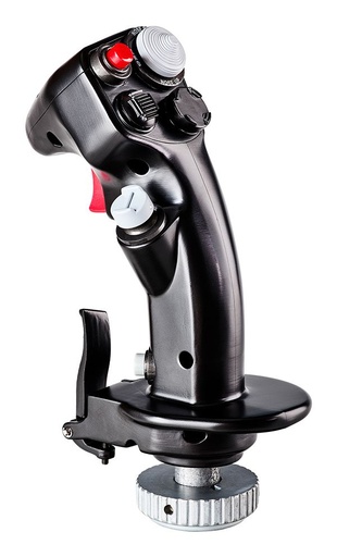 [2960848] F-16C VIPER HOTAS Add-On Grip Negro Palanca de vuelo Analógico/Digital PC