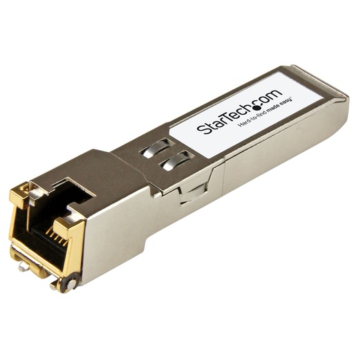 [10301-T-ST] Módulo Transceptor SFP+ Compatible con el Modelo 10301-T de Extreme Networks - 10GBASE-T - SFP+ a RJ45 Cat6 / Cat5e - SFP+ Ethernet Gigabit de 10Gb - RJ45 30m