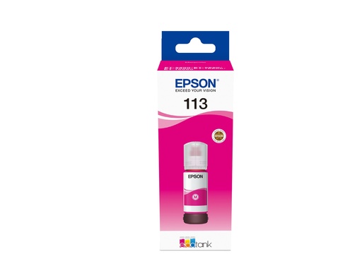 [C13T06B340] 113 EcoTank Pigment Magenta ink bottle