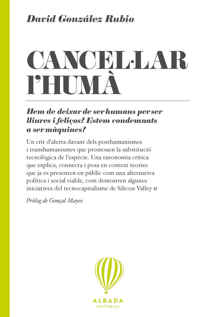 Cancel·lar l'humà