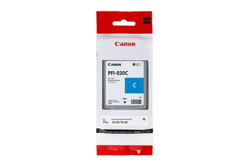[3490C001] PFI-030C cartucho de tinta 1 pieza(s) Original Cian
