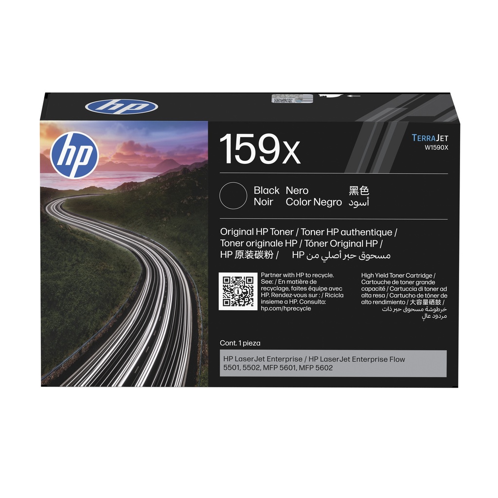 Cartucho de Tóner Original LaserJet 159X negro