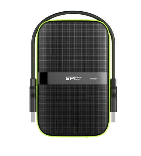 [SP040TBPHDA60S3K] Armor A60 disco duro externo 4000 GB Negro, Verde