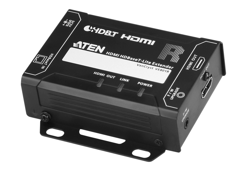 VE801R extensor audio/video Receptor AV Negro