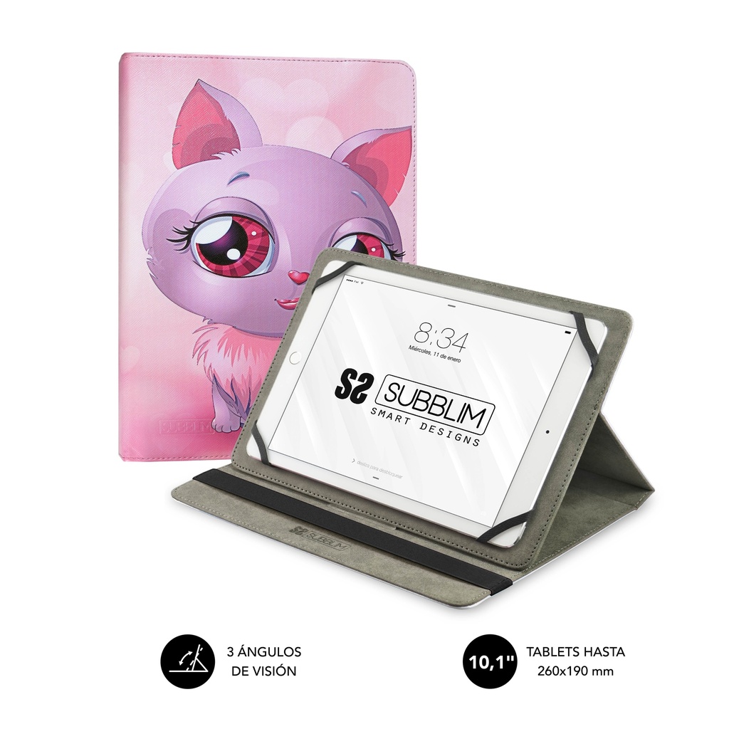 Funda Tablet Universal TRENDY CASE CAT 10.1