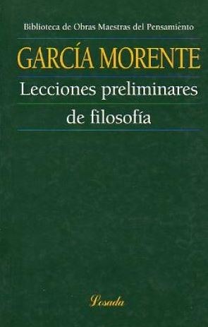 Lecciones Preliminares de Filosofía