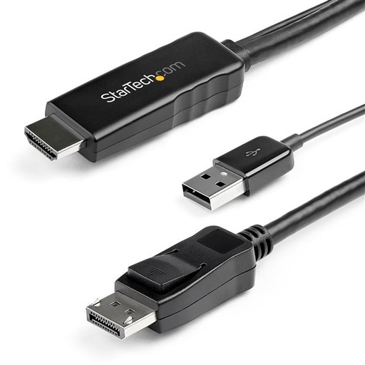 [HD2DPMM3M] Cable de 3m HDMI a DisplayPort - 4K 30Hz