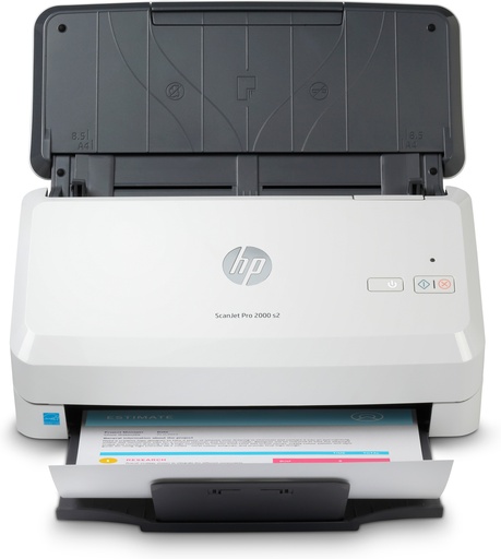[6FW06A] ScanJet Pro 2000 s2 Escáner alimentado con hojas 600 x 600 DPI A4 Negro, Blanco