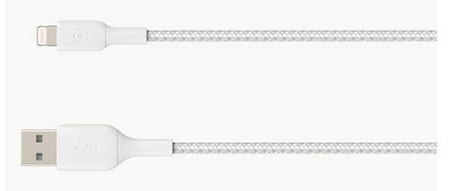 [CAA002BT2MWH] CAA002BT2MWH cable de conector Lightning 2 m Blanco