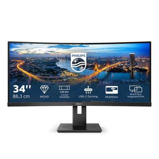 [346B1C/00] B Line 346B1C/00 pantalla para PC 86,4 cm (34") 3440 x 1440 Pixeles Quad HD LCD Negro