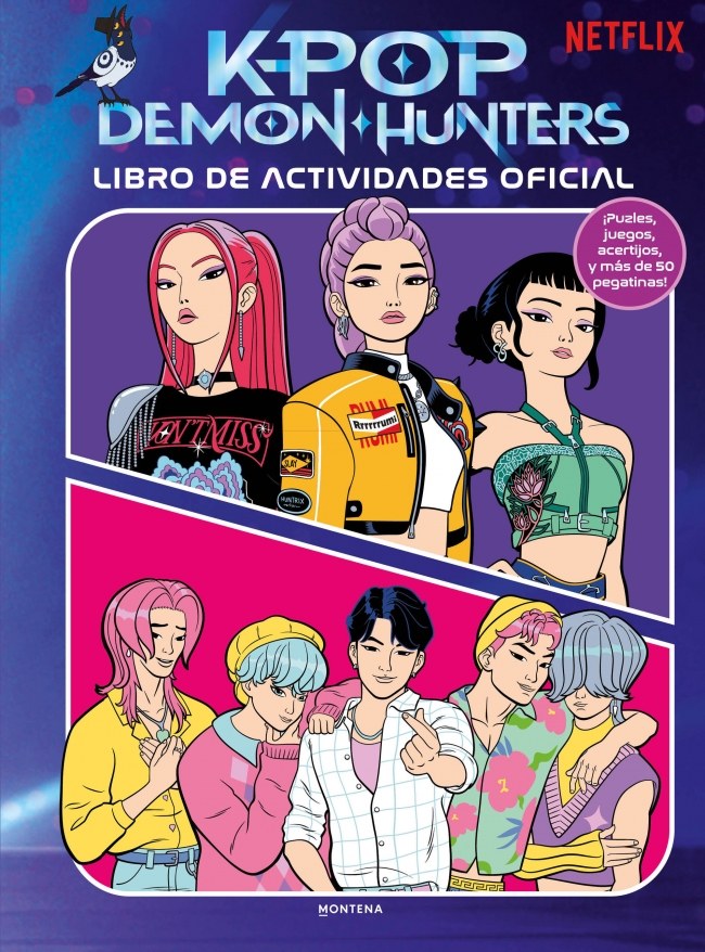 Kpop Demon Hunters: libro de actividades oficial