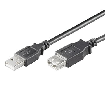 [EC1012] EC1012 cable USB 1,8 m USB 2.0 USB A Negro