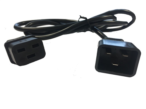 [663BA000002] CABLE SALIDA IEC ALIMEN C20/C19 1.8m 16A