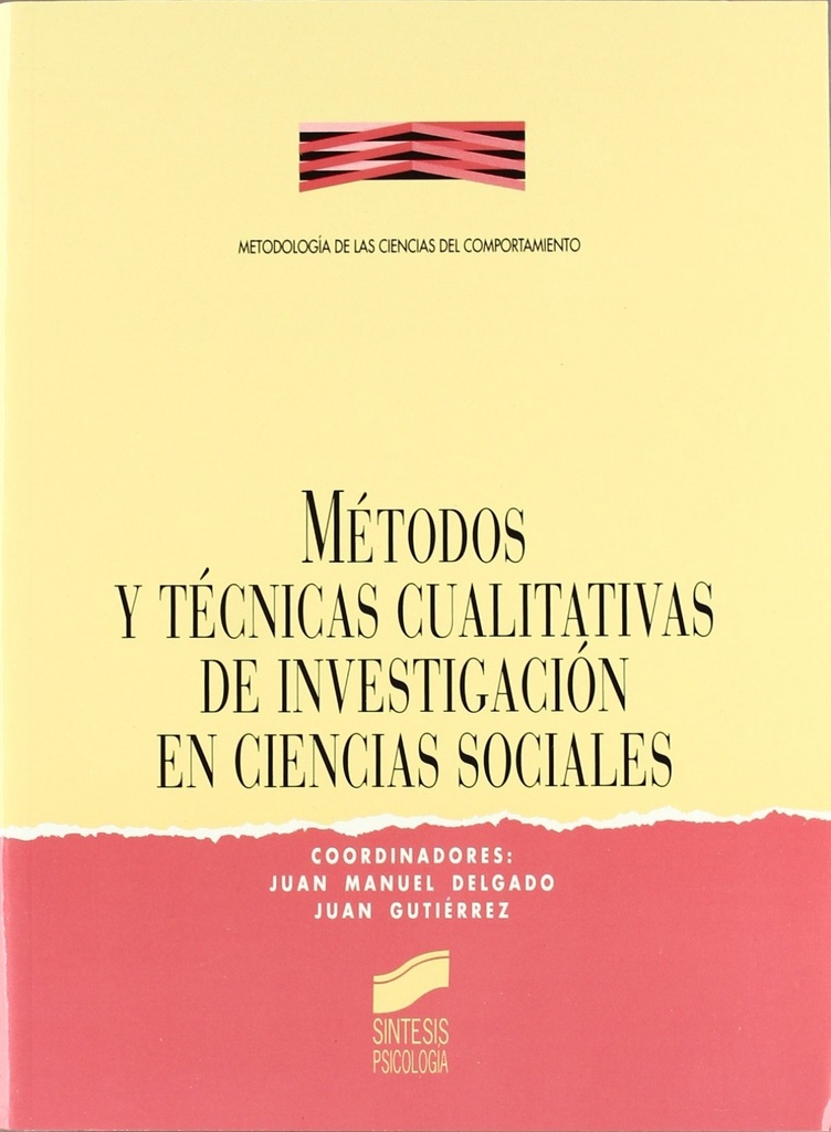 METODOS Y TECNICAS CUALITAT.INVEST. C.S. -