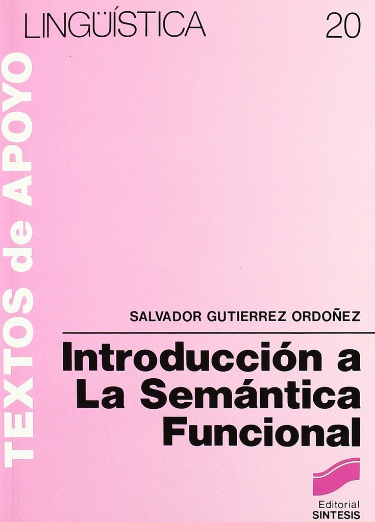 INTRODUCCION A LA SEMANTICA FUNCIONAL