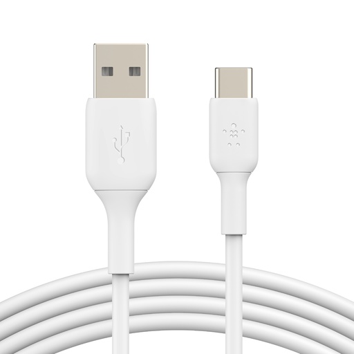[CAB001BT1MWH] BoostCharge cable USB 1 m USB A USB C Blanco